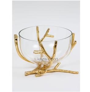 Tazón de fruta de metal pulido hecho a mano, tazón de servir de fecha desechable para decoración de mesa, opción económica - Product Image 5