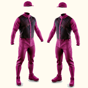 Ensemble de baseball pour jeunes de dernière génération, qualité supérieure, couleur unie, respirant et confortable, prix de gros - Product Image 1