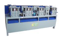 Machine à éplucher le bambou robuste avec élimination des nœuds internes, avec fonction de découpe et de tranchage (machine 4 en 1) puissance 3KW moteur 4HP