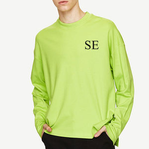 เสื้อยืดคอกลมแขนยาวผู้ชาย ขายส่ง ผลิตตามสั่ง ผ้าฝ้าย 100% เป็นมิตรกับสิ่งแวดล้อม แห้งเร็ว ระบายอากาศดี เหมาะสำหรับเล่นกีฬา วิ่ง ฟิตเนส เสริมสร้างกล้ามเนื้อ - Product Image 5