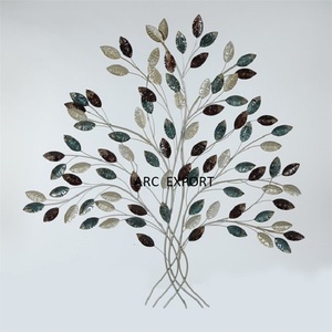 Diseño de lujo Arte de la pared Escultura de árbol Diseño Escultura multicolor Regalos y artesanías Colgante de pared Otros decorativos para el hogar - Product Image 5