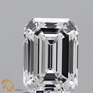 Igi เพชร CVD มรกต1.42 CT VS1ชัดเจนสำหรับเป็นของขวัญวันแต่งงานหรือวันครบรอบปีต่างหูคู่ - Product Image 1