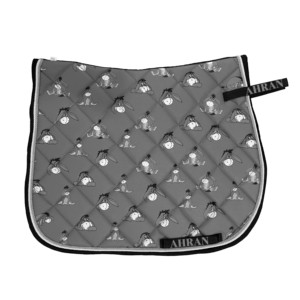 Sous-selles d'équitation haut de gamme personnalisées, tout usage, en polyester imprimé, doublure en polycoton, séchage rapide - Product Image 5