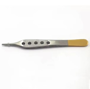 Pinzas de Micro Tejido Adson 1x2 de HERMANN MEDITECH, Instrumentos Quirúrgicos Manuales de Acero Inoxidable de Alta Calidad, 12 cm - Product Image 6