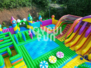 JOYFUL FUN grand espace sportif parc d'attractions gonflable parc de jeux gonflable parc à thème gonflable intérieur - Product Image 5