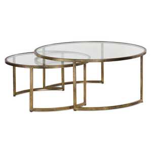 Mobilier de maison Table d'appoint décorative avec dessus en verre - Product Image 5
