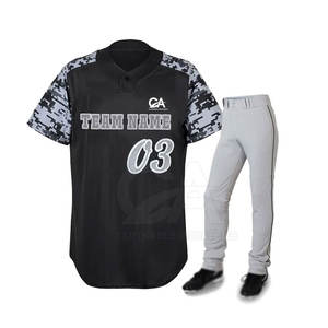 Uniforme de béisbol personalizado para hombres Conjunto de uniforme de béisbol personalizado de alta calidad para hombres - Product Image 1