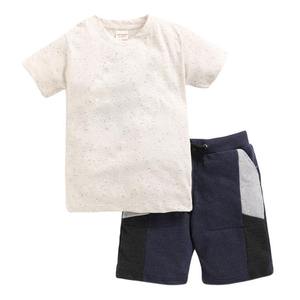 Ensemble Survêtement Court Respirant Grande Taille Logo Personnalisé (shs-47) Imprimé Marque Privée pour Hommes Femmes Enfants-100% Coton Été - Product Image 1