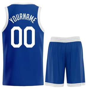 Ensemble de maillots de basket-ball pour hommes, uniformes d'entraînement respirants de grande taille avec vêtements d'équipe personnalisés - Product Image 2