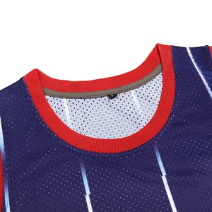 New Basketball Jerseys with Logo New Design Fully Custom Made Wholesale Breathable Plus Size 100% Polyester - Product Image 3