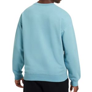 Jersey de manga larga liso en blanco con hombros caídos y logotipo personalizado, ropa de calle de alta calidad, sudaderas para exteriores - Product Image 2
