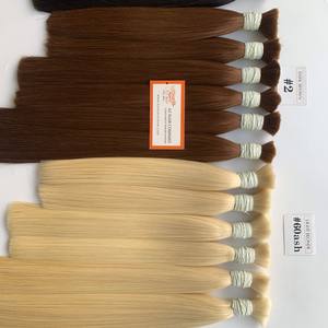 Vente en gros en vrac longueur personnalisée extensions de cheveux humains Remy vietnamiens couleur brute du Vietnam fabricant - Product Image 3