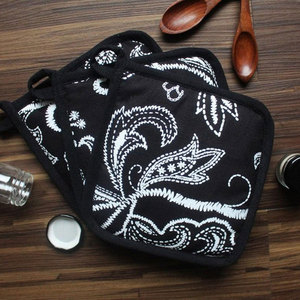 Export Quality Pure Cotton Customized Print Kitchen <b>Pot</b> <b>Holder</b>, Latest Design with Custom Logo - Product Image 4
