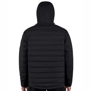 Veste matelassée décontractée d'hiver pour homme - Douce, épaisse, isolée, légère, élégante, chaude, design matelassé sur le devant, imperméable - Product Image 2