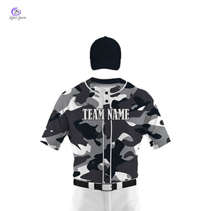 ชุดเบสบอลทีมชุดเบสบอลมาใหม่เครื่องแบบกีฬาเบสบอลออกแบบได้ตามต้องการ - Product Image 5