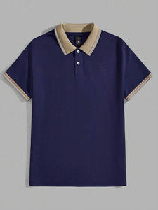 Polo pour homme grande taille personnalisable avec logo, léger, respirant, pour le golf et le sport, coupe ample, idéal pour le fitness – Nouveauté - Product Image 5