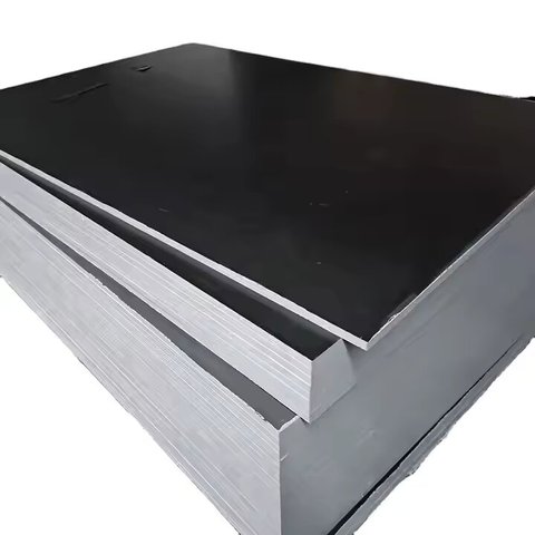 1220*2440mm Eco-friendly Film Faced Plywood WBP Glue 18mm 12mm 21mm Rubber Core Cheap Price for Construction E1 Formaldehyde