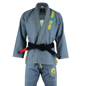 Kimono de Jiu Jitsu avec logo brodé personnalisé, tissage de perles unisexe BJJ Gi 450gsm, vente en gros à l'usine d'usine - Product Image 3