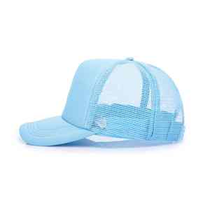 Casquette de baseball en maille sport à 5 panneaux personnalisable de haute qualité avec impression de logo, caractéristique de tissu courante, personnalisable, vierge - Product Image 3
