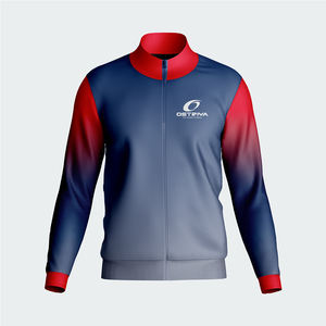 À la mode couleur unie manteau léger confortable hommes veste à glissière respirant vêtements de sport dernière mode hommes veste - Product Image 6