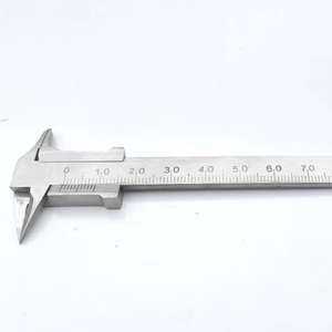 Pieds à coulisse dentaire BEERENDONK Double extrémité | Pied à coulisse de mesure d'implant | Pied à coulisse de type Zuricher - Product Image 1