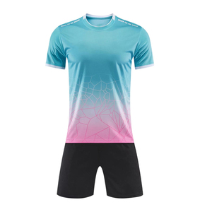 Uniformes de Fútbol Sublimados Personalizados al por Mayor para Hombre, Camiseta y Pantalones Cortos de Secado Rápido, Ropa Deportiva de Equipo, OEM - Product Image 1