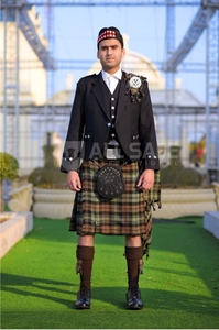 เสื้อผ้าสไตล์ยุโรปมีจีบกันเหงื่อทนต่อเหงื่อสำหรับเต้นรำแบบไฮแลนด์มรดกทางวัฒนธรรม - Product Image 6