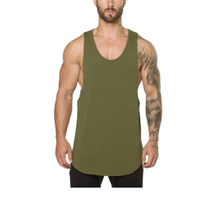 T-shirts sans manches avec logo personnalisé pour hommes, débardeur et gilet de fitness décontractés, vêtements de sport, débardeur ample pour entraînement, exportateur de BD - Product Image 5