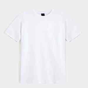 Camiseta de Algodón 100% Pesado para Hombre, Corte Holgado, Estilo Urbano, Talla Grande, Cuello Redondo, Manga Corta, Sostenible - Product Image 4
