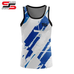 Maillot de basket-ball d'été grande taille de haute qualité avec logo brodé, séchage rapide, design personnalisé, uniformes avec logo personnalisé - Product Image 3