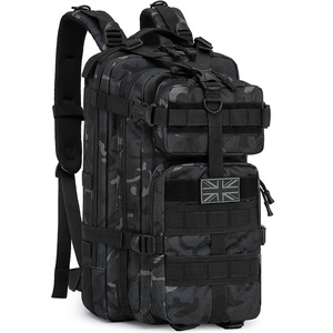 Stealth Pack - 25ltr - BTP Noir compatible MOLLE, panneau dorsal rembourré, bretelles réglables, camouflage personnalisé - Product Image 1