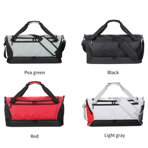 Offre Spéciale sacs de sport durables pour l'exercice de gymnastique grand Volume tissu imperméable bagages voyage polochon sacs de sport avec logo - Product Image 2