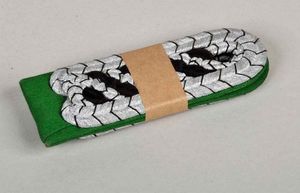 แผ่นป้ายสีเงินและสีดำที่ออกแบบเองลายกัปตันสำหรับงานพิธีปักอินทรธนู - Product Image 4