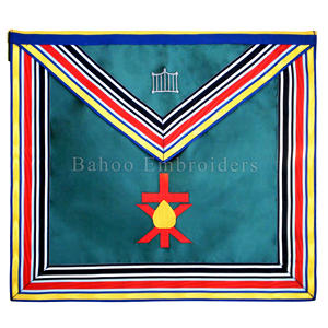 DELANTAL DE MIEMBROS DE LA REAL ORDEN DE ESCOCIA MASÓNICA-DELANTAL DE MASÓN-DELANTAL DE CONSTITUCIÓN INGLESA - Product Image 3