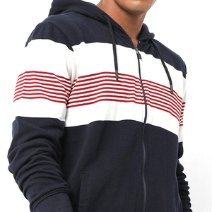 Unisex Slim Fit 2025 Street Sudadera para hombre Sudadera con capucha teñida lisa con cremallera Sudaderas con capucha en blanco de invierno de calidad superior - Product Image 5