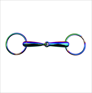 Nuevo Bocado de Goma para Caballo, Anillo Suelto, para Entrenamiento Suave, Accesorios Ecuestres - Product Image 1
