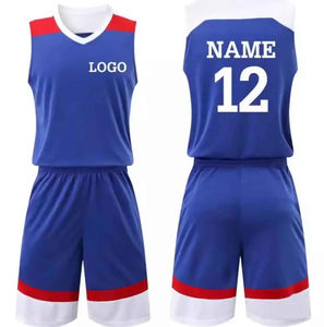 Conjuntos de Uniformes de Baloncesto Retro de Alta Calidad 2026, Estampado por Transferencia de Calor, Ribete de Punto Acanalado Personalizado, Unisex, 100% - Product Image 4