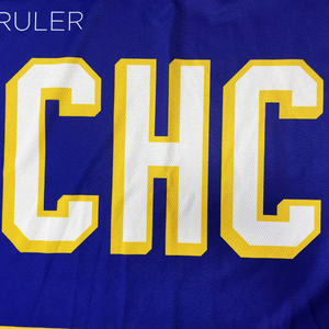 เสื้อเจอร์ซีย์ฮ็อกกี้น้ำแข็งแบบตาข่ายระบายอากาศได้พิมพ์โลโก้ได้ตามต้องการ - Product Image 4