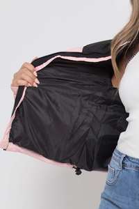 Custom Made Women Plus Size Hooded Puffer Jacket Breathable <b>Quilted</b> Windproof Winter Season - Product Image 5