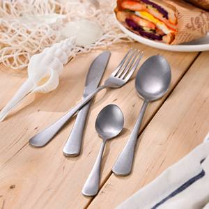 Ensemble de 5 ustensiles de cuisine (2 casseroles avec couvercles + casserole) en acier inoxydable avec revêtement + ensemble de couverts en acier inoxydable de 16 pièces - Product Image 6