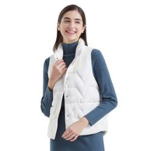 Chaleco Gillet para mujer, chaleco ligero personalizado de Invierno para mujer, chaleco de burbuja sin mangas con logotipo suave, chaqueta para mujer - Product Image 4