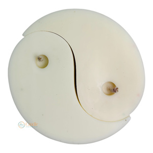 Bougie parfumée décorative Yin Yang pour décor de maison et de bar festif pour la fête des pères Diwali et les cadeaux du Ramadan - Product Image 4