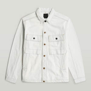 Veste en jean légère en matériau respirant pour hommes 100%/veste en jean à séchage rapide pour hommes à manches longues - Product Image 6