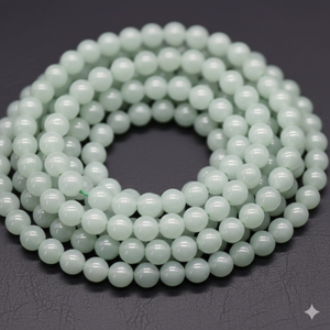Vente en gros de perles rondes en aventurine de 5 mm, vertes, pour la fabrication de bijoux DIY, bracelets, colliers, boucles d'oreilles - Product Image 2