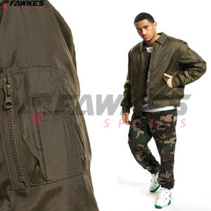 2023 nouveauté Bomber vestes imperméable fermeture éclair vestes hommes tenue décontracté haute qualité hommes Bomber vestes - Product Image 5