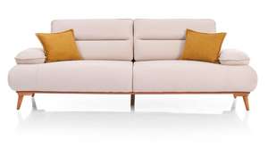 Juego de sofás reclinables modernos contemporáneos muebles de tela para sala de estar que incluyen sofá cama para uso en el hogar, apartamento, hotel o villa - Product Image 4