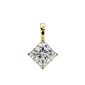 Pendentif en or 18 carats avec un magnifique diamant cultivé en laboratoire pour femmes - Product Image 4