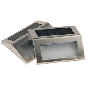 Lámpara de Pared LED Solar con Sensor de Oscuridad TG64419, 2 Piezas, Panel de Fachada - Product Image 6