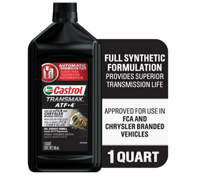 Castrol Transmax 06810 <b>ATF</b>+4 Automatic Transmission <b>Fluid</b> 1 Quart Pack of 6 Plastic 5 Year Expiration 15A9FA - Product Image 2
