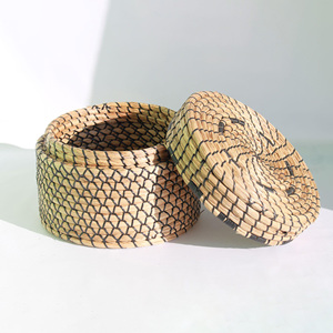 Caja organizadora de almacenamiento hecha a mano en Vietnam, de pasto marino, al precio más bajo. - Product Image 1